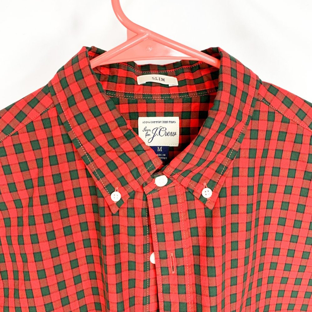 J. CREW Slim Fit Secret Wash Button-Down Shirt - Picture 2 of 4